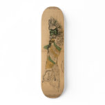 Molokai, 1897, Vintage Hawaii Map skateboards