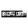 MOLON LABE / COME AND TAKE IT BUMPER STICKER