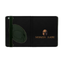 Molon Labe, Come and Take Them iPad Case