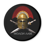 Molon Labe Spartan Skull magnets