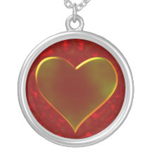 Molten Metal Heart Design Jewelry