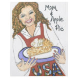 Mom and Apple Pie Flyer Design
