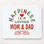 Mom & Dad Happiness Mouse Pad