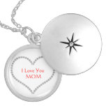 MOM & Diamond Design LOCKET Necklace