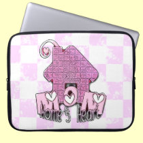 MOM HOME'S HEART laptop sleeves
