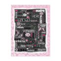 MOM IN DIFFERENT LANGUAGES MOTHER'S DAY POSTCARD