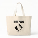 Mom Rocks Tote Bags