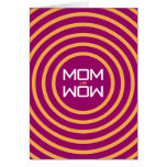 MOM UR WOW 4 Folding Card Template