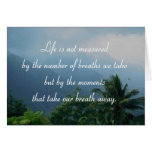 Moments That Take Our Breath Away Greeting Card
