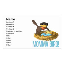 Momma Bird 6 Business Cards