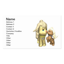 Momma Dog Business Card Template