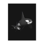 Momma Whale Post Card
