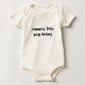 Mommies' Little Poop Factory Onesie Creeper t-shirts