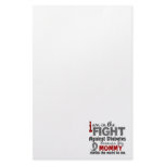 Mommy Means World To Me Diabetes Stationery Paper