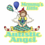 Mommys Little Autistic Angel Acrylic Cut Outs