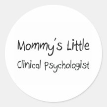 Mommys Little Clinical Psychologist Stickers