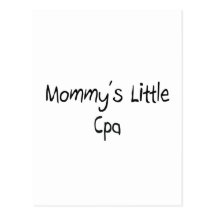 Mommys Little Cpa Postcards