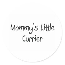 Mommys Little Currier stickers