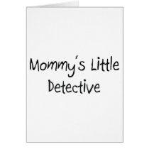 Mommys Little Detective cards