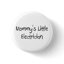 Mommys Little Electrician buttons