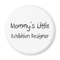Mommys Little Exhibition Designer magnets