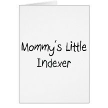 Mommys Little Indexer Cards