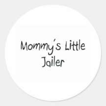 Mommys Little Jailer Stickers