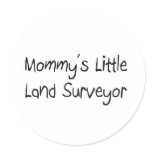 Mommys Little Land Surveyor stickers
