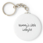 Mommys Little Lobbyist keychains
