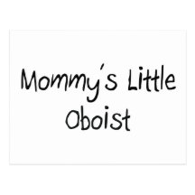 Mommys Little Oboist Postcards