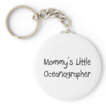 Mommys Little Oceanographer keychains