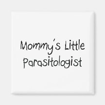 Mommys Little Parasitologist Refrigerator Magnet