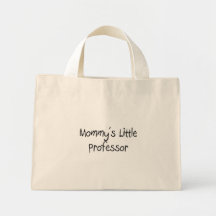 Mommys Little Professor Canvas Bags