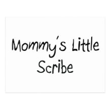 Mommys Little Scribe Post Cards