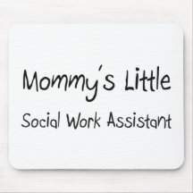 Mommys Little Social Work Assistant Mouse Mats