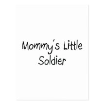 Mommys Little Soldier Postcards