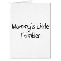 Mommys Little Thimbler Cards