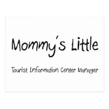 Mommys Little Tourist Information Centre Manager Postcards
