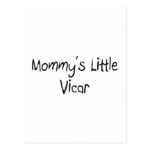 Mommys Little Vicar Post Cards