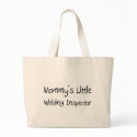 Mommys Little Welding Inspector bags