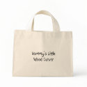 Mommys Little Wood Carver bags