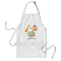 Moms and ukes: It's a Beautiful Thing! Apron