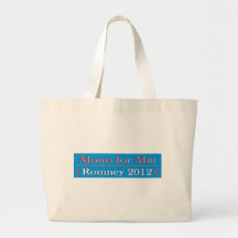 MOMS FOR MITT ROMNEY TOTE BAG