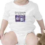 Mom's Stinky Baby Onsie Baby's Shoes Onsies Humor t-shirts