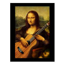 Mona Guitar Postcards