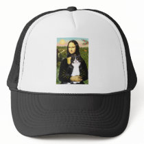 Mona Lisa - Am SH black and white cat