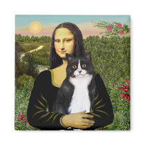 Mona Lisa - Am SH black and white cat