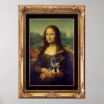 Mona Lisa and Her Rottweiler posters