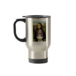 Mona Lisa - Basset Hound #4 Coffee Mug