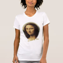 Mona Lisa by Leonardo da Vinci Tshirt